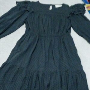 Universal Thread Kids Dress in Charcoal